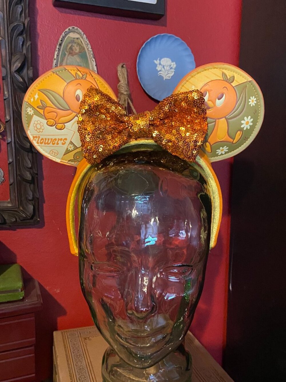 2023 Disney EPCOT International Flower & Garden Minnie Mouse Ears Headband